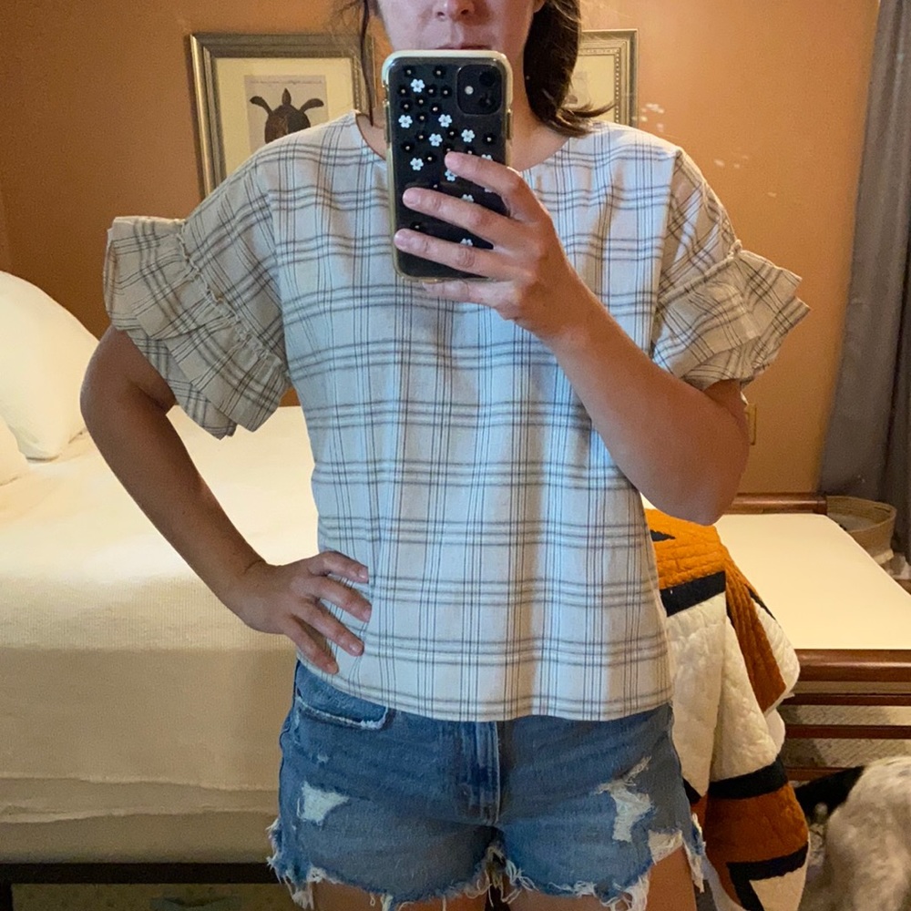 Ellison boxy blouse